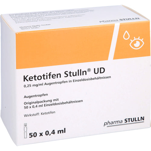 Ketotifen Stulln Øjendråber (50X0.4 ml)