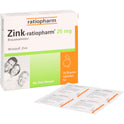 Zink Ratiopharm 25 mg (20 stk.)