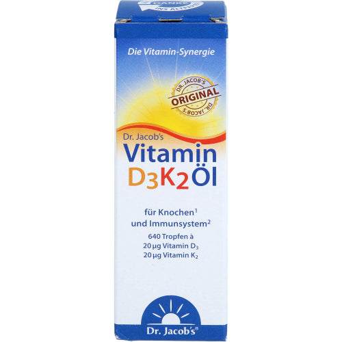 Vitamin D3K2 ÖL DR Jacobs (20 ml)