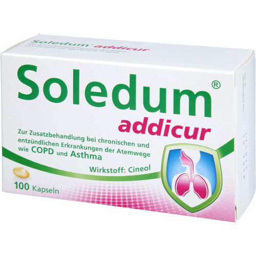 Soledum Addicur 200mg magensaftresistente Weichkapseln (100 Stk.)