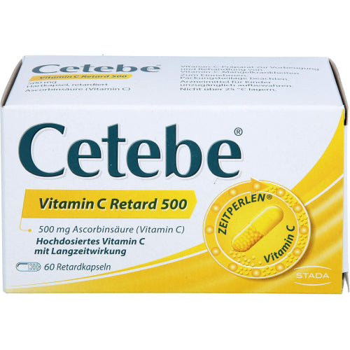 Cetebe Vitamin C Retard500 (60 St.)