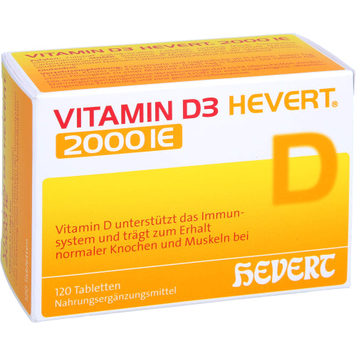 Vitamin D3 Hevert 2000 IE (120 Stk.)