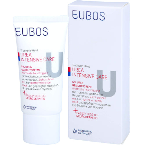 Eubos Tør Hud Urea 5% Ansigtscreme (50 ml)