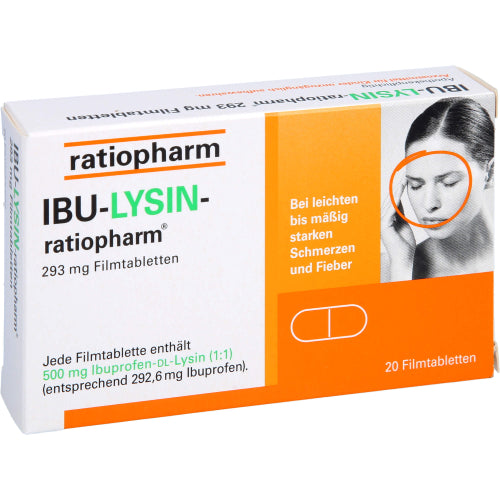 IBU Lysin Ratiopharm 293 mg (20 St.)