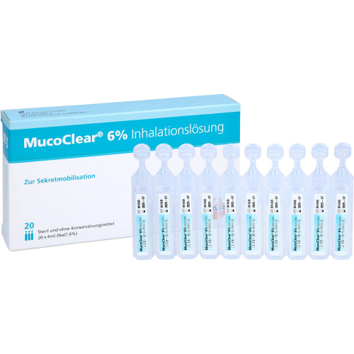 Mucoclear 6% NaCl Inhal (20X4 ml)