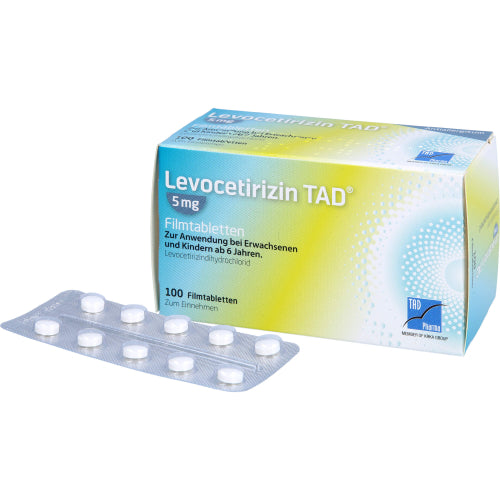 Levocetirizin TAD 5mg FTA (100 stk.)