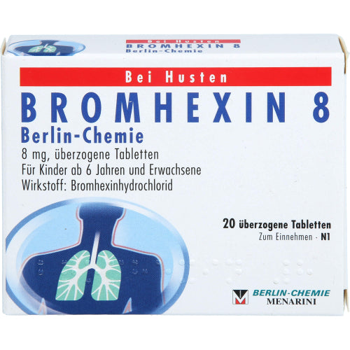 Bromhexin 8 Berlin Chemie (20 Stk.)