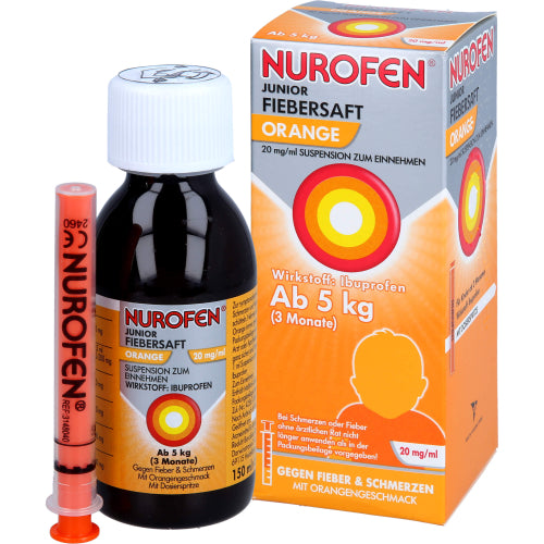 Nurofen JUN FS Orange 20 mg (150 ml)