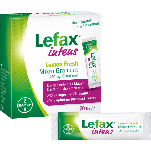 Lefax Intens LEM FRE 250 mg (20 St.)