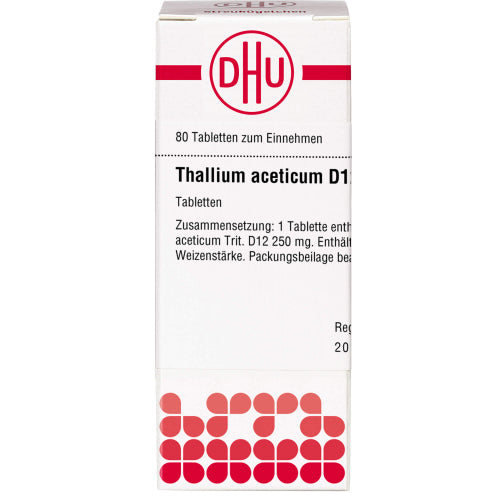 Thallium Acet D12 (80 St.)