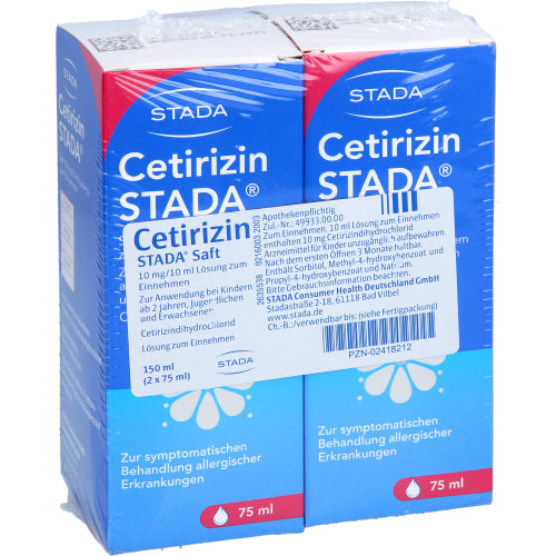 Cetirizin Stada Saft (150 ml)