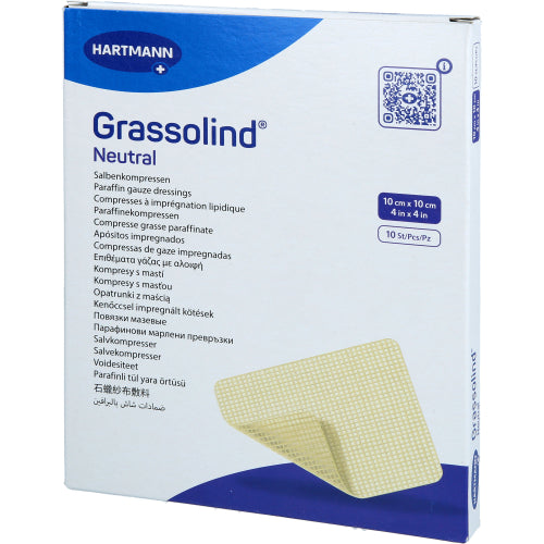 Grassolind Salbe ST 10X10cm (10 Stk.)