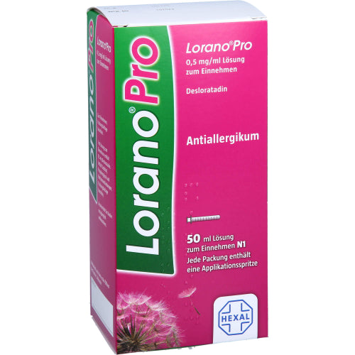 Loranopro 0,5 mg/ml opløsning (50 ml)