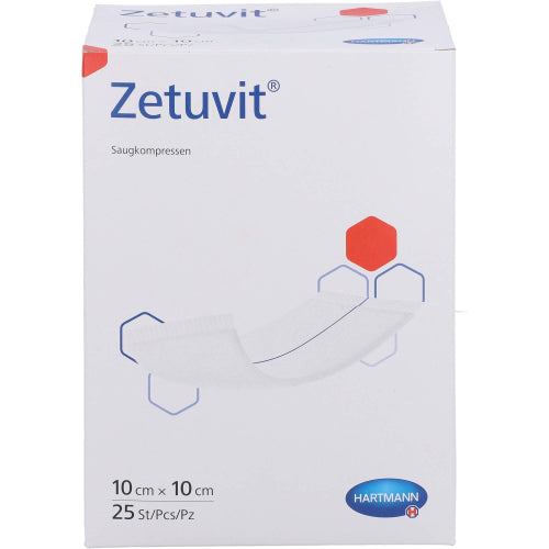 Zetuvit 10X10cm Steril (25 stk.)