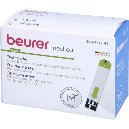 Beurer GL48/49 Teststreifen (50 Stk.)