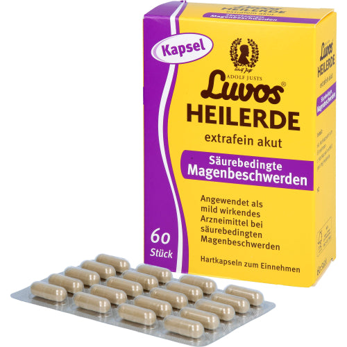 Luvos Heilerde Ekstra Fin Akut Syreb. Mavebesv. (60 stk.ück)