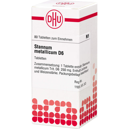 Stannum MET D 6 (80 St.)