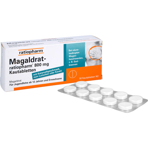 Magaldrat-Ratiopharm 800 mg Tabletten (50 St.)