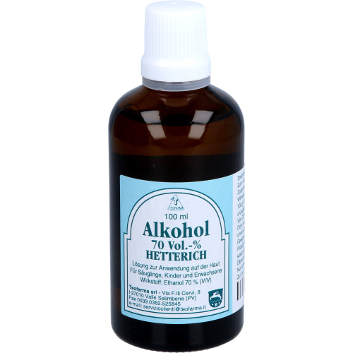 Alkohol 70 VOL % Hetterich (100 ml)