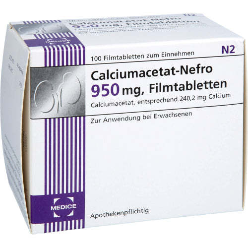 Calciumacetat Nefro 950mg (100 Stk.)