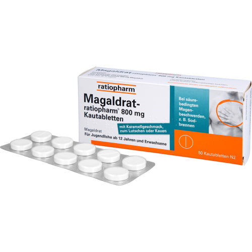 Magaldrat-Ratiopharm 800 mg Tabletten (50 St.)