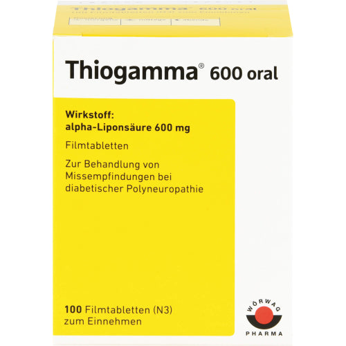 Thiogamma 600 Oral (100 stk.)