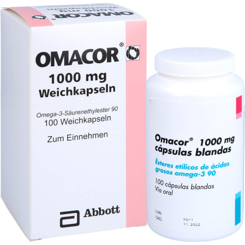 Omacor 1000mg (100 stk.)