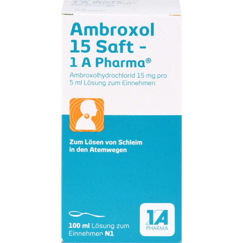 Ambroxol 15 saft 1A Pharma (100 ml)