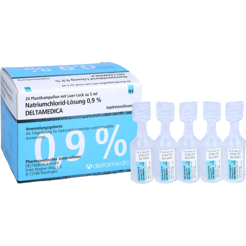 Natriumchlorid 0,9 % LL PL (20X5 ml)