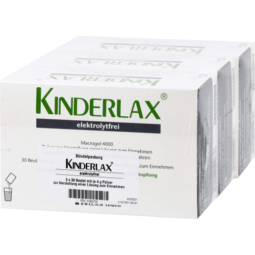 Kinderlax Elektrolytfrei (3x30 Stk.)
