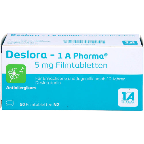 Deslora 1A Pharma 5mg FTA (50 stk.)