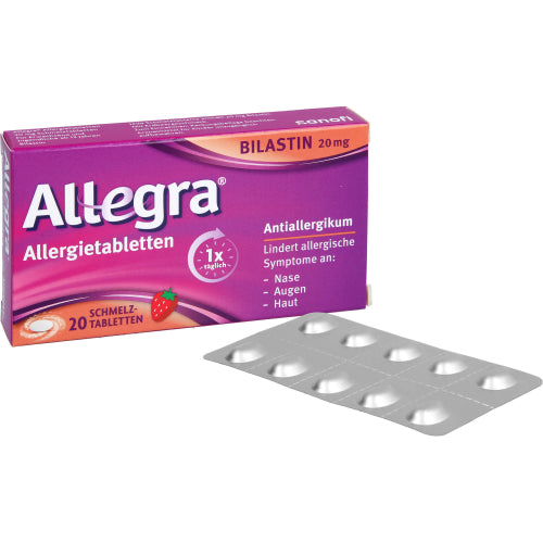 Allegra Allergisænkning 20mg (20 stk.)