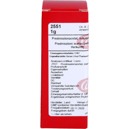 Prednisolonacetat Mikronis (1 g)