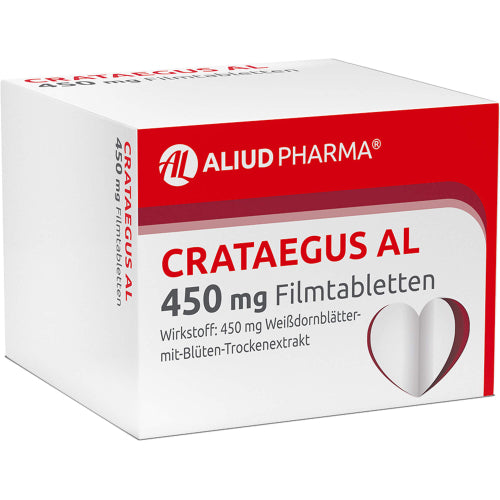 Crataegus AL 450 mg Filmtablet (100 stk.)