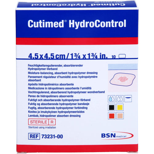 Cutimed HydroControl 4.5X4.5 (10 Stück)