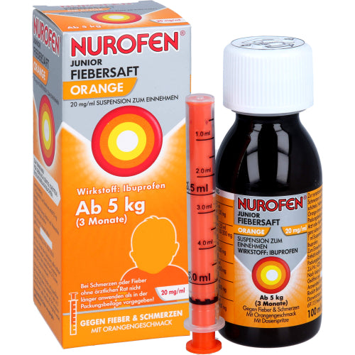 Nurofen JUN FS Orange 20mg (100 ml)