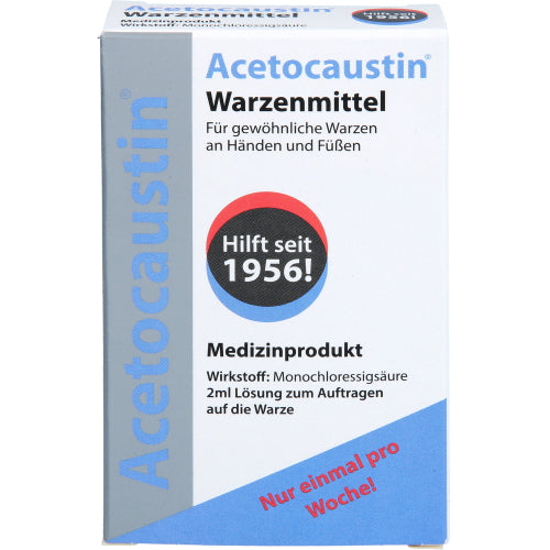 Acetocaustin opløsning (2 ml)