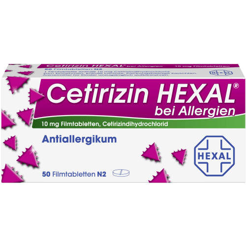 Cetirizin Hexal B Allergie (50 stk.)