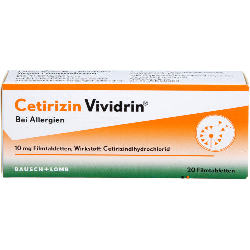 Cetirizin Vividrin 10mg (20 stk.)