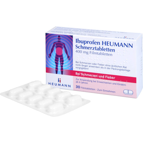 Ibuprofen Heumann Smertetabletter 400 mg (30 stk.ück)