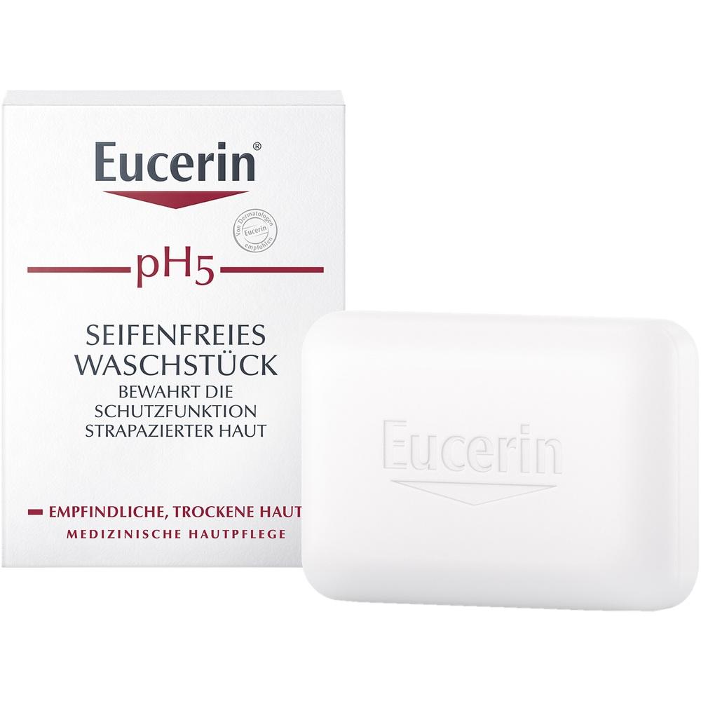 Eucerin pH5 Seifenfreies Waschstück. Empfindliche Haut (100 g)