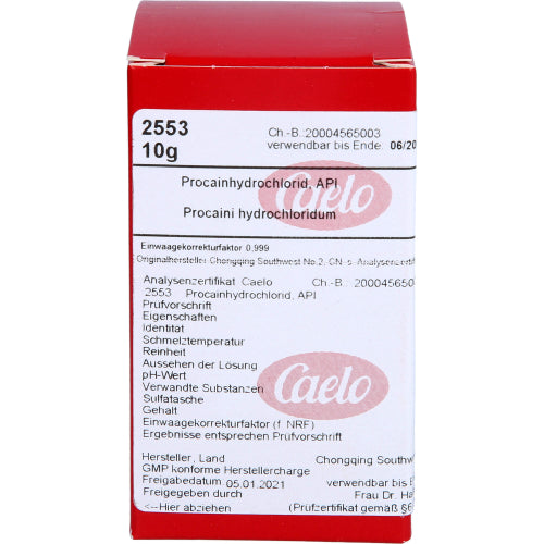 Procainhydrochlorid-API (10 g)