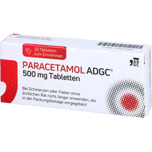 Paracetamol Adgc 500mg (20 stk.)