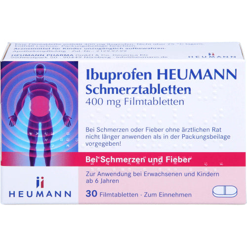 Ibuprofen Heumann Smertetabletter 400 mg (30 stk.ück)