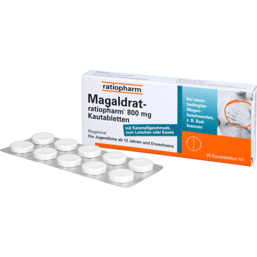 Magaldrat-Ratiopharm 800 mg Tabletten (20 St.)