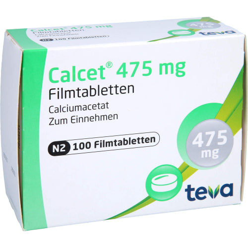 Calcet 475 mg Filmovertrukne tabletter (100 stk.)