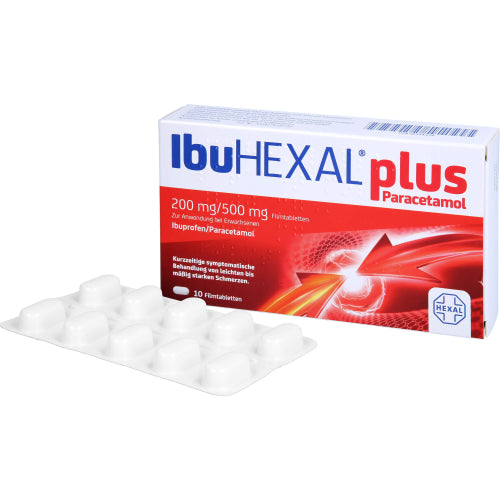 Ibuhexal Plus Paracetamol (10 stk.)