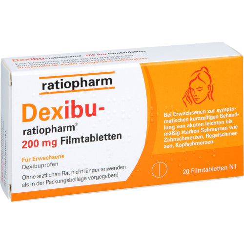 Dexibu Ratiopharm 200mg (20 stk.)