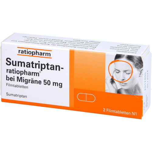 Sumatriptan Ratio MIG 50mg (2 stk.)