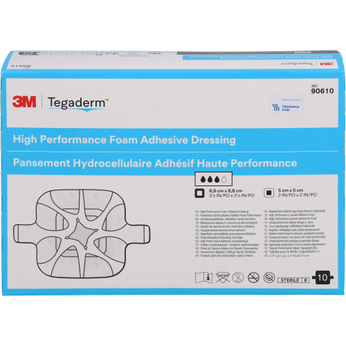 Tegaderm Foam Adhfk 8.8x8.8 (10 Stk.)